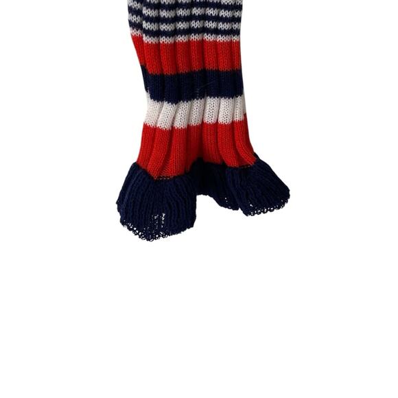 Versace NWTs Faux Leather Navy Blue Zipper Sides Mini Skirt size 4 Size 38 - Picture 10 of 11